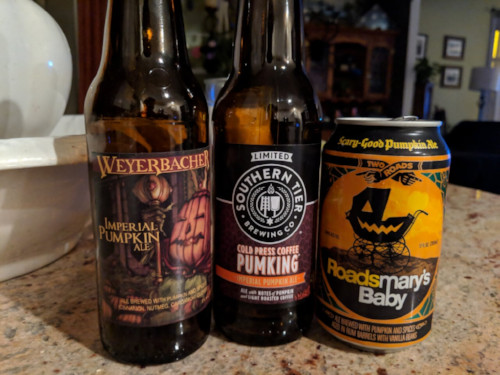 It's the season for pumpkin beers…